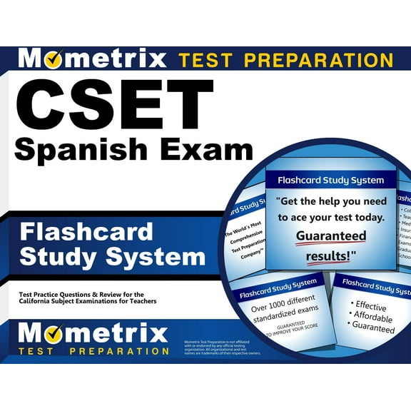 Cset Spanish Exam Flashcard Study System : Cset Test Practice Questions and Review for the California Subject Examinations for Teachers