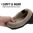 thumbnail image 3 of KAQ Classic Fur Lined Clogs Waterproof Winter Fuzzy Slippers for Women Men Indoor and Outdoor, 3 of 13