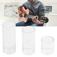 thumbnail image 1 of Finger Slider,   Portable Glass Comfortable Wearing Durable Guitar Slide Set 3pcs  For Playing, 1 of 8