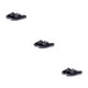 thumbnail image 3 of Qarigey Zapatillas de baño Hombres Mujeres Badslippers Toboganes huecos Zapatillas de playa Sandalias de suela blanda Interior Hogar Negro / Type1 NO1, 3 of 6