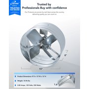Tlm 1220 Cfm مروحة علية جبل جابل مع ترموستات قابل للتعديل