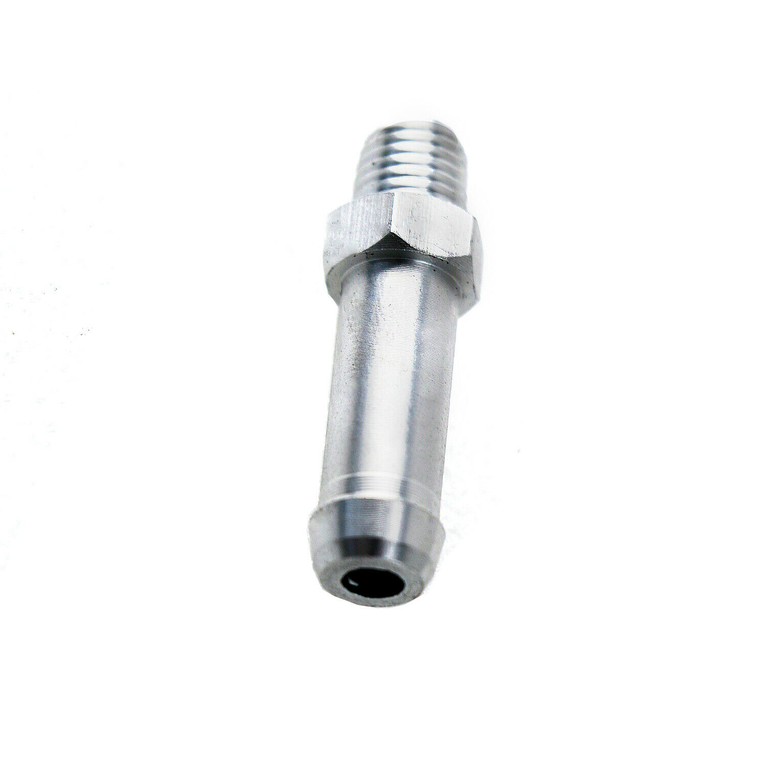 Aluminum 1/16" NPT Overflow Nipple Fitting Under Cap For Radiator