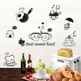 thumbnail image 2 of fastboy Kitchen Coffee Sweet Food Cartoon Girl Cooking DIY Wall Sticker Dining Room PVC Wallpaper Removable Decals, 2 of 8