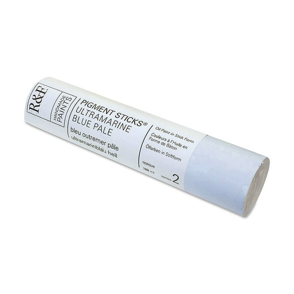 R&F Handmade Paints 222M Oil Pigment Stick 188ml Ultramarine Blue Pale