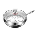 thumbnail image 1 of Huanglei High End TI Titanium Wok Pure Titanium Non Coated Non Stick Pan With Fish Scale Texture Suitable For Induction Stove Home Cooking Frying Pan, 1 of 9