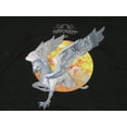 thumbnail image 2 of Harry Potter Magical Creature Hippogriff Men's Black Hooded Sweatshirt-3XL, 2 of 3