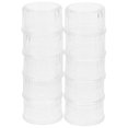 thumbnail image 3 of ColoMX 10 tapas antiderrames para vasos, tapas de repuesto para cocteleras., 3 of 7
