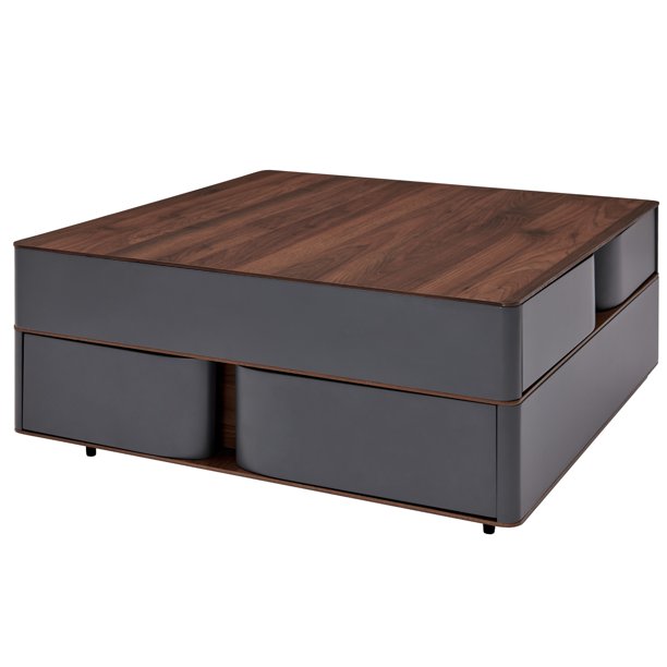 Marcus Square Storage Coffee Table Walmart Com Walmart Com