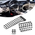 thumbnail image 1 of Pedal Antideslizante Pedal De Freno Para Mercedes 3 Uds. Juego De Pedal De Freno Y Acelerador Accesorio Automático Apto Para Mercedes Benz Clase C 2015-2017 Volante A La Izquierda Mgaxyff Brake Pedal Pad, 1 of 8