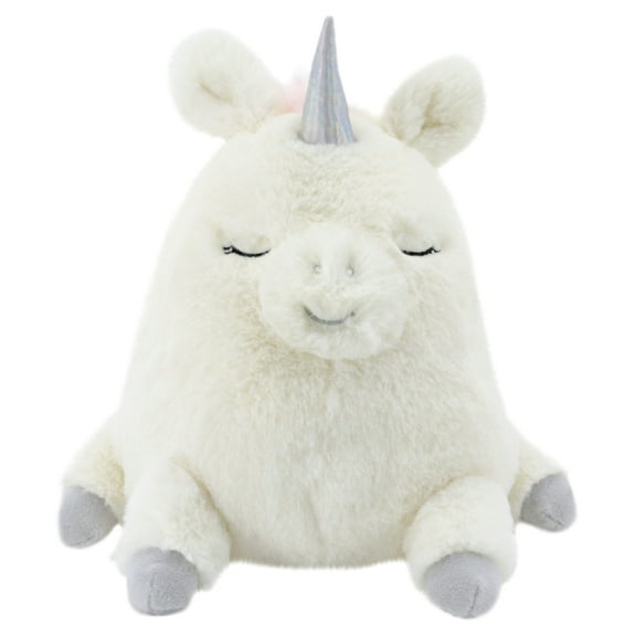 Animal Adventure® Little Luxuries 2-in-1 Transformable White Unicorn Cape & 8.5" Plush Pal, Child