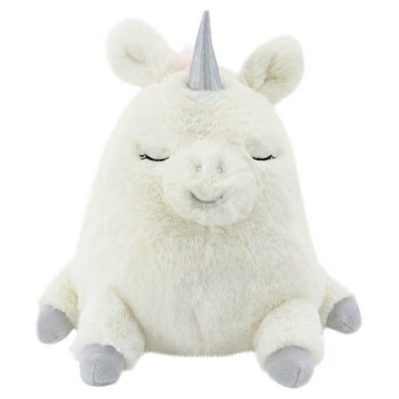 Animal Adventure® Little Luxuries 2-in-1 Transformable White Unicorn Cape & 8.5" Plush Pal, Child