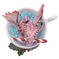 thumbnail image 3 of Perfectly Peppermint Dragon Christmas Fairy Collection by Amy Brown Resin Figurine Home Decor, 3 of 5