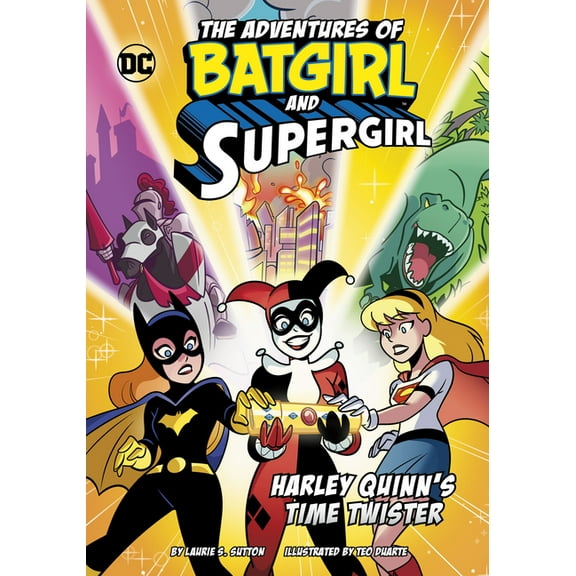 The Adventures of Batgirl and Supergirl Harley Quinn's Time Twister, (Hardcover)