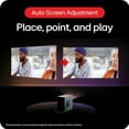thumbnail image 3 of LG CineBeam Q HU710PB 4K Smart Portable Projector with Auto Screen Adjustment, Auto Focus, RGB Laser, Up to 154% DCI-P3, 3 of 8