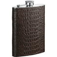 thumbnail image 3 of Visol Products Handcrafted Leather Hip Flask, 3 of 3