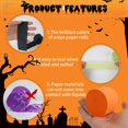 thumbnail image 3 of Serpentinas de papel crepé para Halloween, 12 rollos, 4 colores, Oun Nana, 3 of 7