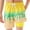 0-Yellow948, variant on Hienoo Boys' Cute Ice-Cream Swim Trunks with Compression Liner Swim Shorts, Sizes 2-14