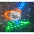 thumbnail image 2 of Handmadetneonsign Golf Led Sign, Golf Led Lights, Playing Golf Neon Sign, Custom Neon Sign, Golf, 2 of 4