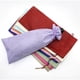 thumbnail image 2 of sweethay Bolsa de almacenamiento de vino con cordón, organizador portátil de regalos de champán para fiestas, bolsa de lino para Hotel, Almacenamiento y organización del hogar Naranja, 2 of 6