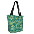 thumbnail image 3 of Kdxio Jungle Leopard Women Reusable Grocery Bags Foldable Ripstop,Reusable Shopping Bags for Shopping,Gym,Gift, 3 of 8