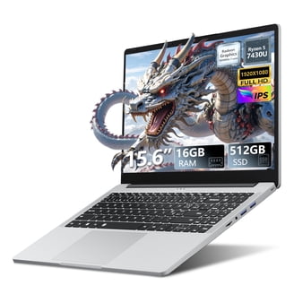 Moacreto Ordinateur Portable 16 Pouces, 16 Go RAM SSD 512 Go Alder Lake N100(jusqu'à 3,4 GHz), PC Portable écran IPS FHD 1200P, Clavier Rétroéclairé, WiFi 5, BT5.0, USB 3.0, Mini HDMI Laptop