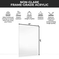 thumbnail image 3 of Non-Glare Acrylic Replacement for 11x17 Picture Frame, Replacement Plexiglass for 11x17 Photo, 3 of 7