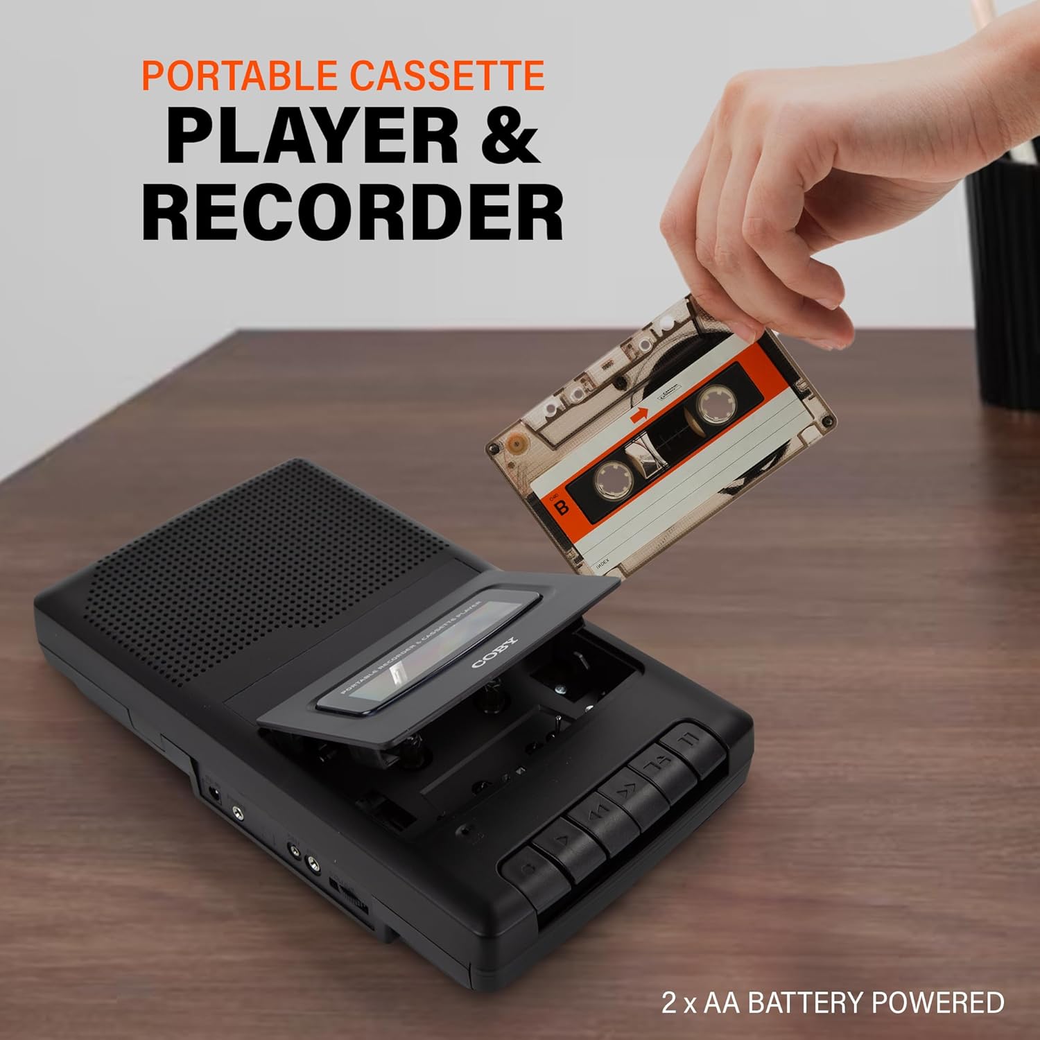 Coby CVR22 Portable Cassette Recorder with Built-in Microphone photo 7