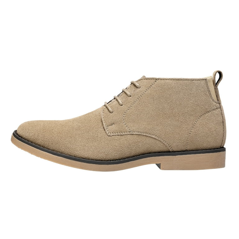 bruno marc men's classic dress casual chukka boots 2.0 Bruno Marc Men's Classic Dress Casual 2.0 Chukka Boots, Size: 14, Beige
