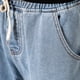 thumbnail image 5 of Pantalones largos para hombre, de color liso, con bolsillo y cordón, informales, juveniles, versátiles, deportivos, de gran tamaño., 5 of 8