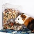 thumbnail image 4 of Hamster Rabbit Hedgehog Food Dispenser Acrylic Clear Automatic Feeder Pet Supply, 4 of 10