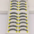 thumbnail image 1 of LUVCLS 10 pares de pestañas postizas naturales, pestañas gruesas cruzadas♯, 1 of 7