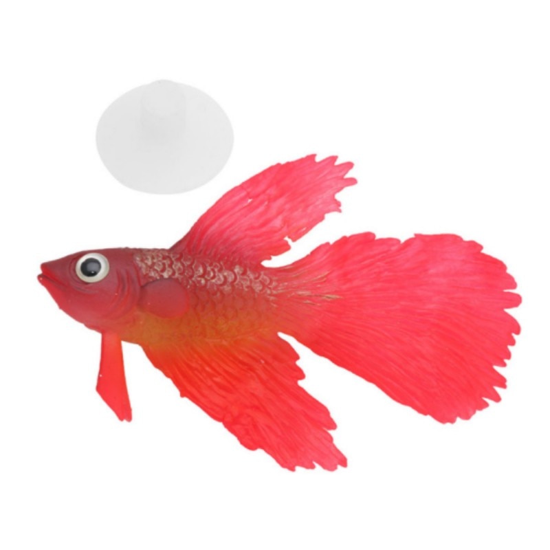 Aquarium Silicone Fish Artificial Floating Fake Fish For Fish Tank