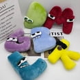 thumbnail image 2 of Juguetes de peluche con letras en inglés para niños, muñeco de peluche con 26 letras del alfabeto, regalo educativo, novedad Fivean Peluches, 2 of 2