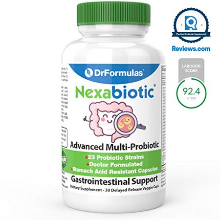 DrFormulas Nexabiotic 23 Probiotics for Women and Men - Dr. formulated with Lactobacillus