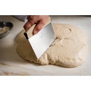 Brod & Taylor Bench Knife and Dough Scraper in Stainless Steel With an Ergonomic Silicone Handle