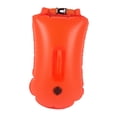 thumbnail image 4 of Boya de natación totalmente impermeable de PVC, bolsa inflable para equipo de natación, burbuja para adultos Naranja 28L, 4 of 8