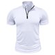 thumbnail image 2 of pstuiky Camisas de vestir de manga corta para hombre, Camiseta de verano para hombre, transpirable, cómoda, de color sólido, de secado rápido, de manga corta y cuello redondo camisetas de hombre m, 2 of 4