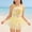 Yellow, variant on Afuipoi Little Girls One-Piece Swimwear (For 2-8Y) Fly Sleeve Graphic Print Tutu Swim Skirt Quick Dry Summer Beach Dress Blue Size 2XL
