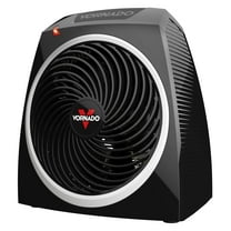 Vornado VH5 Personal Vortex Space Heater, 2 Heat Settings, Office/Desk Heater, Black