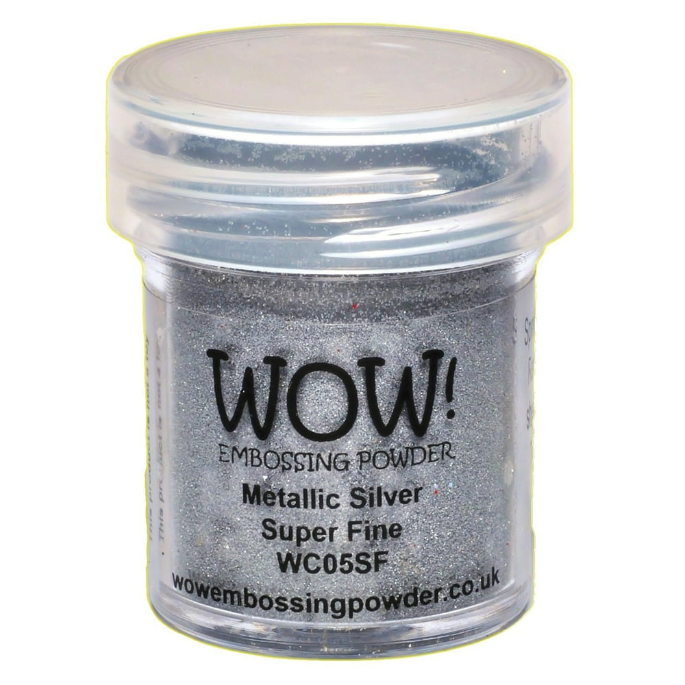 WOW! Embossing Powder Super Fine 15mlSilver
