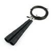 LeTEK Authorized Home Gym Sports Jumping Rope Skipping Exercise Cable Wire Black