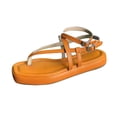 thumbnail image 2 of Sandalias de talla grande Suela gruesa Ligero con cordones Hebilla Tanga Sandalias de playa exteriores Wmkox8yii  nm8242, 2 of 4