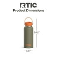 thumbnail image 5 of RTIC 32 oz Ceramic Lined Insulated Outback Water Bottle, Leak Resistant, Trailblazer, 5 of 9