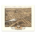 thumbnail image 7 of HISTORIX Vintage 1869 Naperville Illinois Map Poster - Old Bird's Eye View of Naperville IL - Naperville Dupage County Illinois Wall Art, 7 of 7