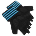 thumbnail image 1 of par de guantes de ciclismo antideslizantes de medio dedo para deportes al aire libre., 1 of 7