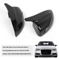thumbnail image 3 of Cubierta del espejo 2 uds cubierta de espejo lateral reemplazo de carcasa de espejo retrovisor para Audi A3 S3 RS3 modelos 2014-2020 8V0857528E 8V0857527E, 3 of 8