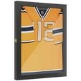 thumbnail image 2 of HOMCOM 24" x 32" Sports Jersey Memorabilia Shadow Box Frame Acrylic Display Case - Black, 2 of 9