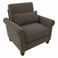 thumbnail image 2 of Bush Furniture Coventry Accent Chair with Arms in Chocolate Brown Microsuede, 2 of 2