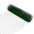TOOCA 36in x 50ft Garden Fence, Green Vinyl Coated Metal Wire Mesh 16