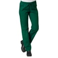 thumbnail image 3 of Maevn Red Panda Women's Curved Mock Wrap Top & Full Elastic Cargo Pant Scrub Set, 3 of 5